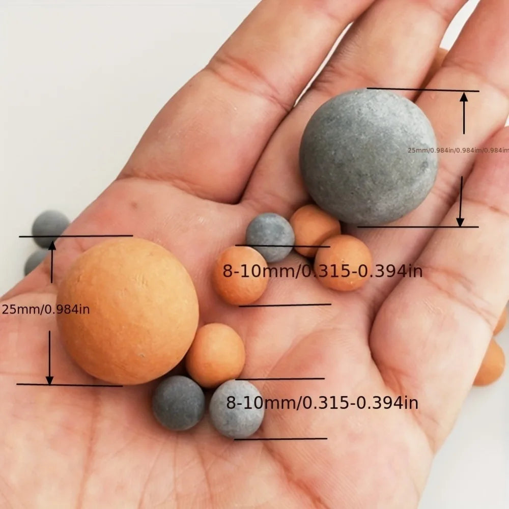 Fish tank aquarium water purification live water mineral ball decorative filter natural tourmaline ball